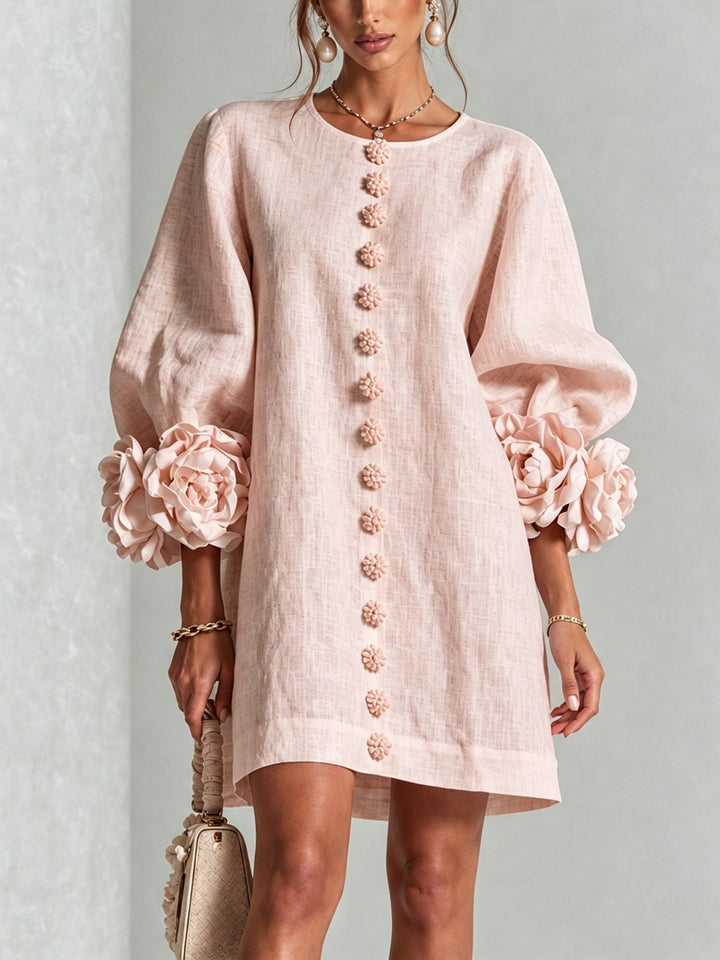Jacinthe | Button-Down Mini Dress