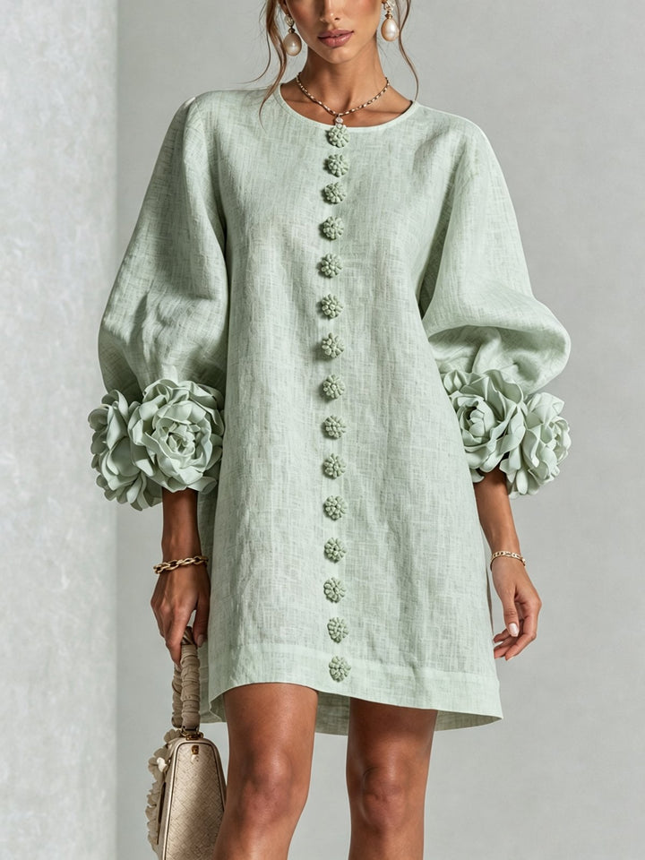 Jacinthe | Button-Down Mini Dress