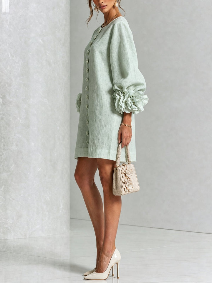 Jacinthe | Button-Down Mini Dress