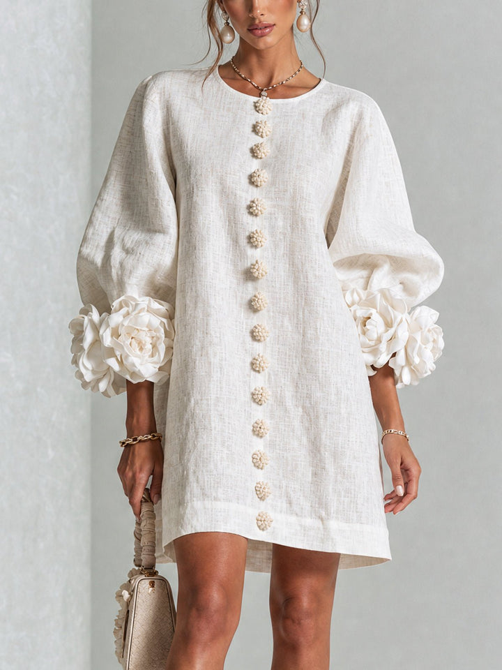 Jacinthe | Button-Down Mini Dress