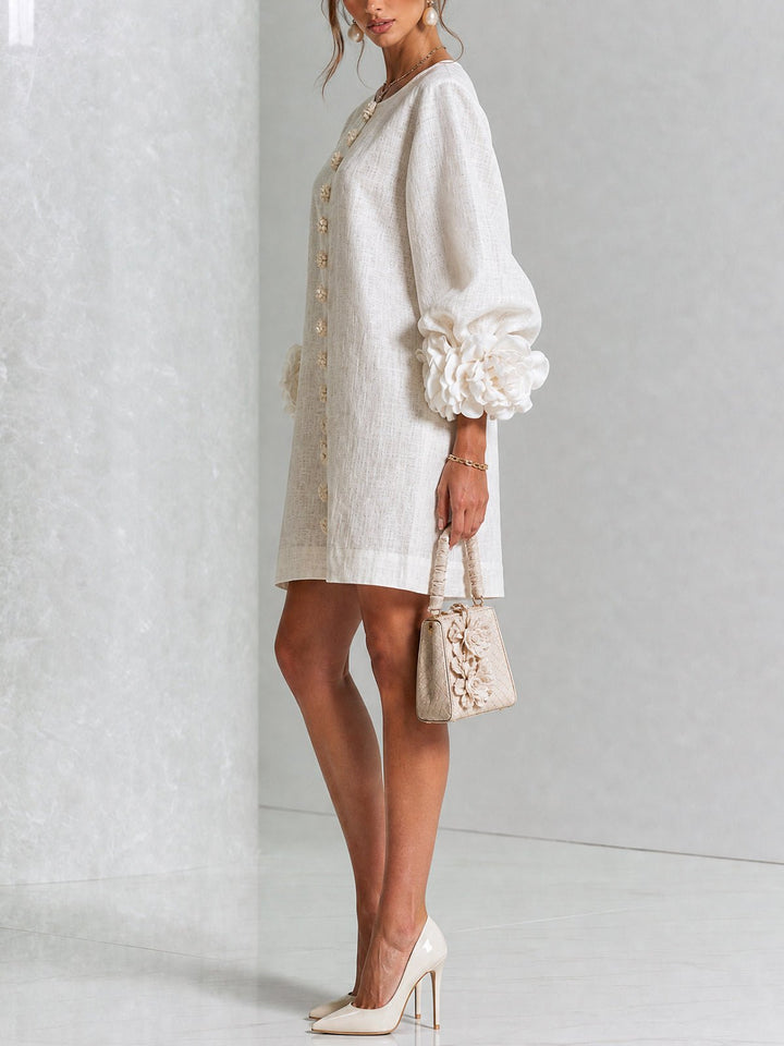 Jacinthe | Button-Down Mini Dress