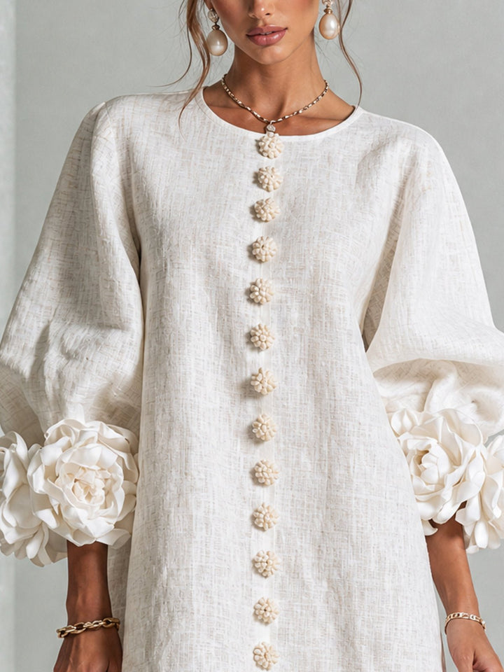 Jacinthe | Button-Down Mini Dress