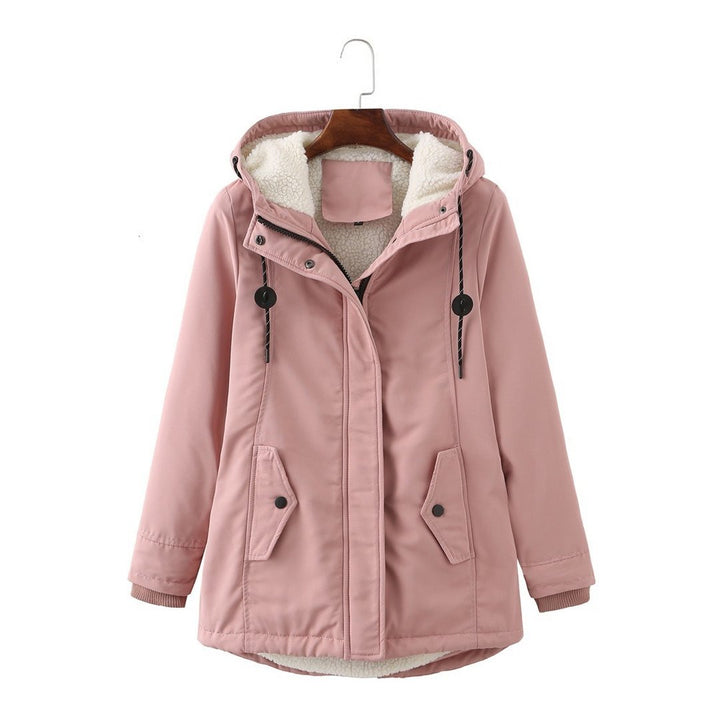 Ernestina | Cozy Hooded Cold Weather Coat