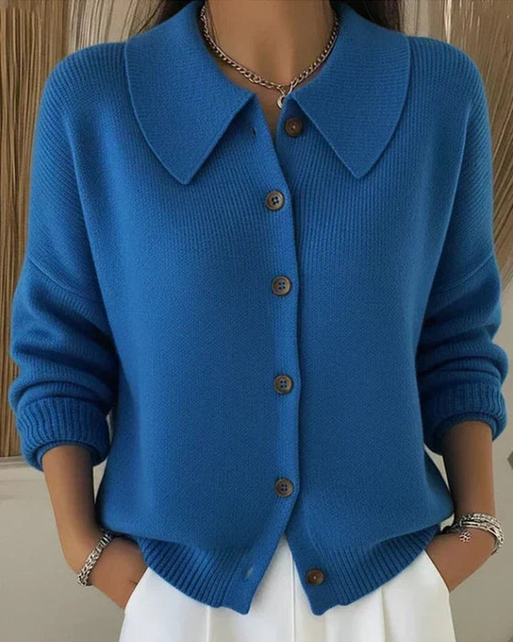 Drucilla | Button Collar Cardigan