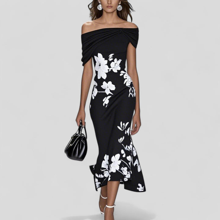 Fleur | Elegant Midi Dress