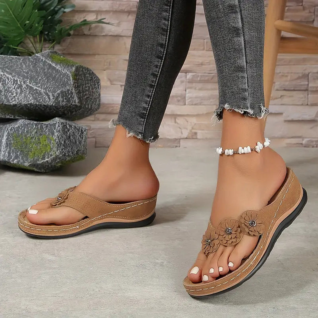 Delphine | Women's Thick Orthopedic Sandals