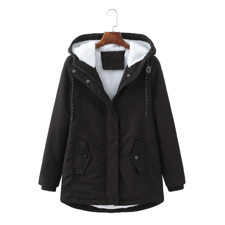 Ernestina | Cozy Hooded Cold Weather Coat