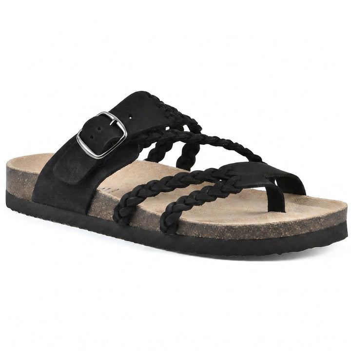 Diane | Braided Cork Sandals