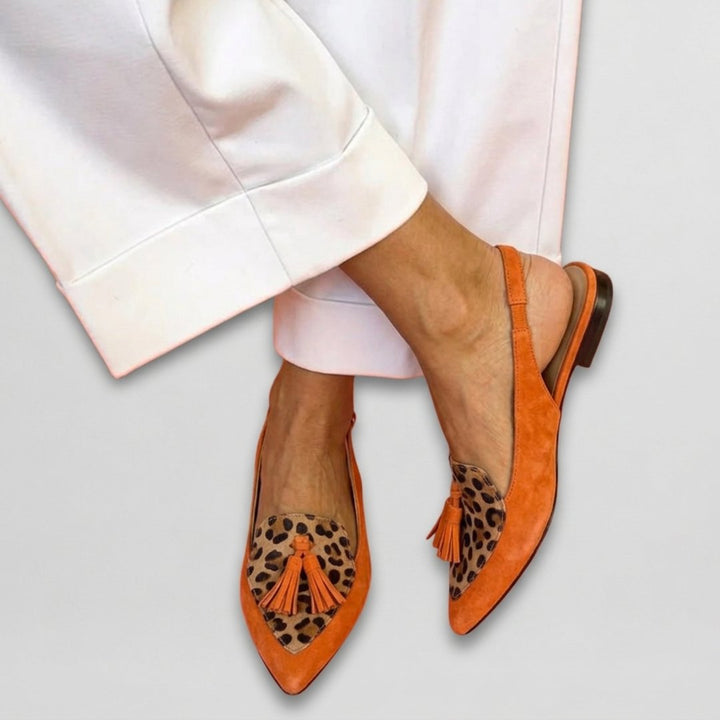 Jovita | Sandals With Straps And Tassels