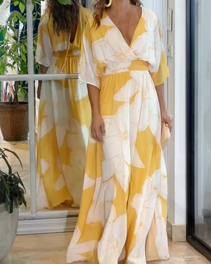 Ursula | Midi Dress with Harmony Design