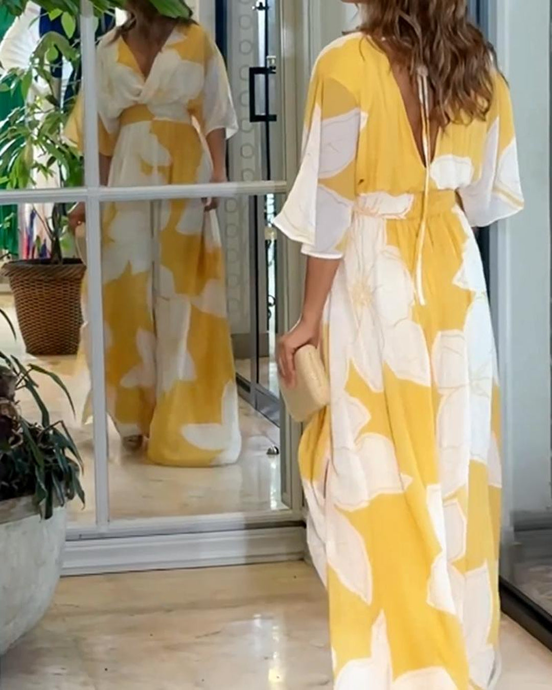 Ursula | Midi Dress with Harmony Design