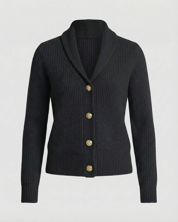 Felicity | Knit Cardigan with Lapel Collar