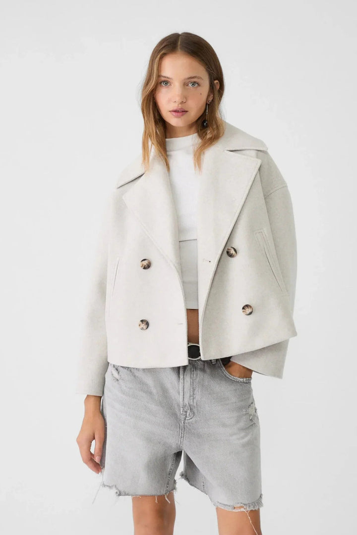 Beatrice | Short Double-Breasted Jacket