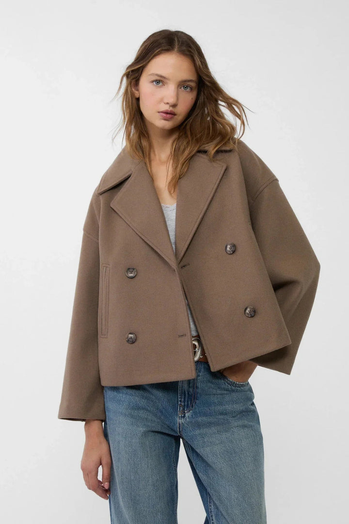 Beatrice | Short Double-Breasted Jacket