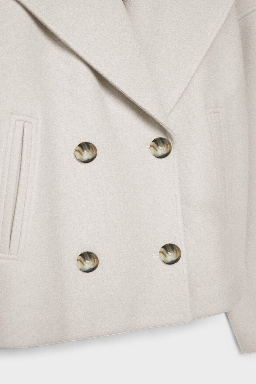 Beatrice | Short Double-Breasted Jacket