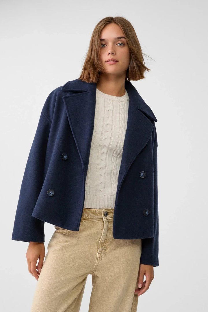 Beatrice | Short Double-Breasted Jacket