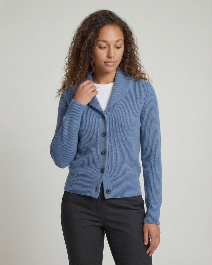 Felicity | Knit Cardigan with Lapel Collar