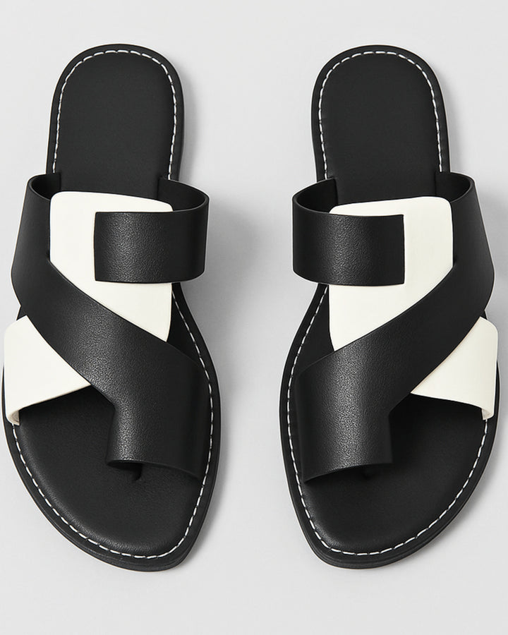 Cecile | Cross-Strap Sandals